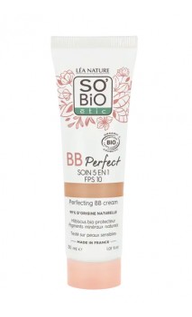BB Cream BIO 5 en 1 - Perfect 20 CLAIR - FPS 10 - SO'BiO étic - 30 ml.