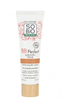 BB Cream BIO 5 en 1 - Perfect 25 MEDIUM - FPS 10 - SO'BiO étic - 30 ml.