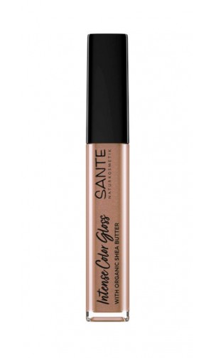 Brillo labios natural intenso - Gloss 01 Glistening nude - SANTE - 5 ml.
