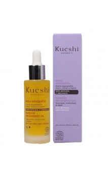 Huile de Rose Musquée naturelle - Régénératrice & Nourrissante - KUESHI - 30 ml.