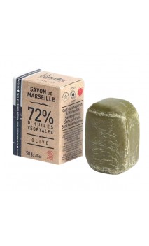Savon de Marseille traditionnel (OLIVE) - La Corvette - 50 gr.
