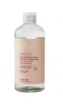 Agua limpiadora bio NEUTRA - Alta tolerancia Sin perfume - Familia - Avril - 500 ml