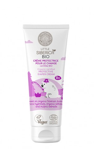 Crema de pañal BIO Protectora cambio bebés - Little Siberica - Natura Sibérica - 75 ml.