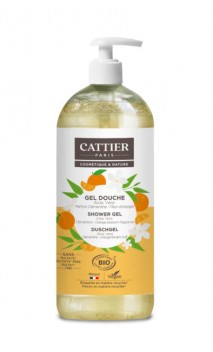 Gel douche bio DOUCEUR - Clémentine Azahar - Cattier - 1 L