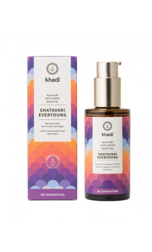 Aceite ecológico Antiedad facial & corporal - Khadi - 100 ml.