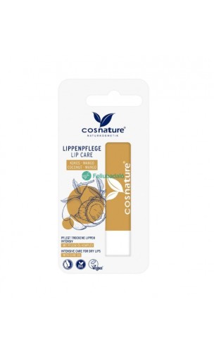 Bálsamo labial bio Frutos Rojos - Cosnature - 4,8 g.