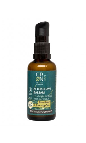 Baume après-rasage bio pour homme -  Chanvre & Houblon - GRN Shades of nature - 50 ml.