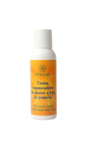 Crema Regeneradora de Propóleos Ecológica para manos y pies - PROPOL-MEL - 100 ml.