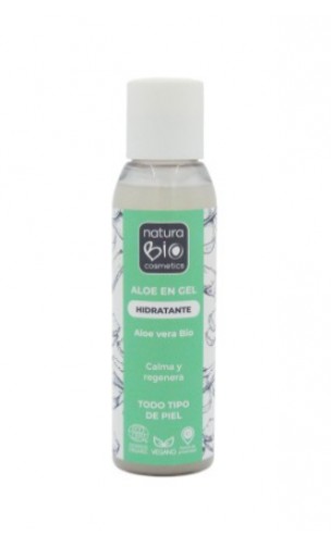 Gel aloe vera bio - Naturabio Cosmetics - 250 ml