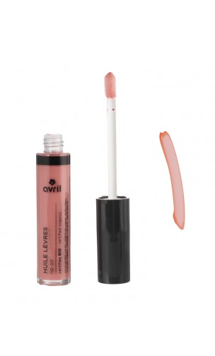 Huile à lèvres bio - Nudissime - Amande Jojoba Ricin - Avril - 4 ml