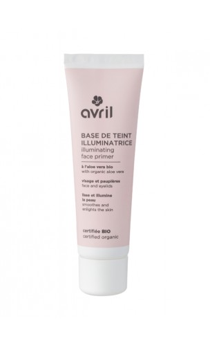 Prebase de maquillaje bio - Iluminadora - Primer - Avril - 30 ml.