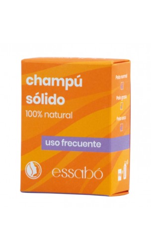 Champú sólido natural - Uso frecuente - Manteca Mango - Essabó - Jabones Beltrán - 100 gr.