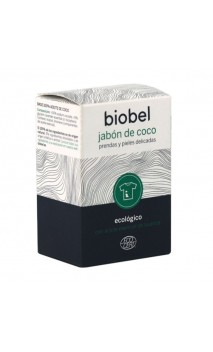 Jabón de coco natural y artesanal 0% - Ropa delicada y Manchas - Biobel - 240g