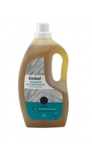 Lessive et Adoucissant ecologique 2 en 1 - Lavande - Biobel - 1L