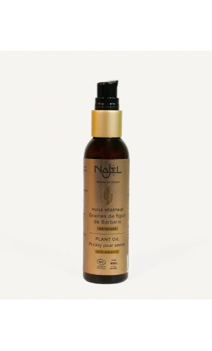 Huile de graines de figue de Barbarie - Peaux matures - Najel - 80 ml.