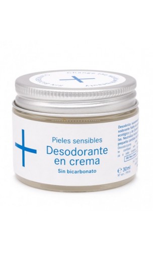 Déodorant BIO EN CRÈME - Peau sensible - I+M - 30 ml.