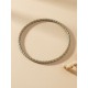 Jonc en or végétal – MINI ROME COULEUR – GRIS CLAIR - Biobijou Capim dourado – Sloweco