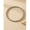 Jonc en or végétal – MINI ROME COULEUR – GRIS - Biobijou Capim dourado – 6,5 cm - Sloweco