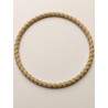Jonc en or végétal – MINI ROME COULEUR – GRIS FONCÉ - Biobijou Capim dourado – Sloweco