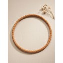 Brazalete de oro vegetal – MINI ROMA COLOR – NARANJA - Biojoya Capim dourado – 6,5 cm - Sloweco