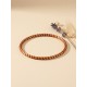 Brazalete de oro vegetal – MINI ROMA COLOR – ROJO - Biojoya Capim dourado – Sloweco