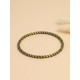 Brazalete de oro vegetal – MINI ROMA COLOR – VERDE - Biojoya Capim dourado – Sloweco