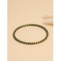 Jonc en or végétal – MINI ROME COULEUR – VERT - Biobijou Capim dourado – 6,5 cm - Sloweco