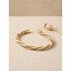 Jonc en or végétal – LA HABANA – Blanc – Biobijou Capim dourado – Sloweco