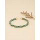 Brazalete de oro vegetal –  LA HABANA – Negro – Biojoya Capim dourado – Sloweco