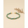 Brazalete de oro vegetal –  LA HABANA – Negro – Biojoya Capim dourado – Sloweco