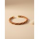Brazalete de oro vegetal –  LA HABANA – ROJO – Biojoya Capim dourado – Sloweco