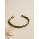 Jonc en or végétal – LA HABANA – VERT – Biobijou Capim dourado – Sloweco