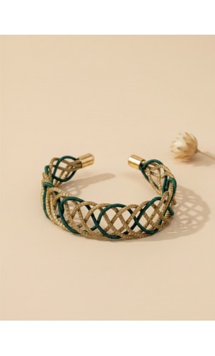 Jonc en or végétal – YUCATAN – Biobijou Capim dourado – Sloweco