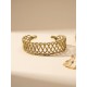Brazalete de oro vegetal – YUCATAN DORADO – Biojoya Capim dourado – Sloweco