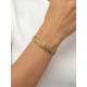 Jonc en or végétal – PAPUA - Turquoise – Biobijou Capim dourado – Sloweco