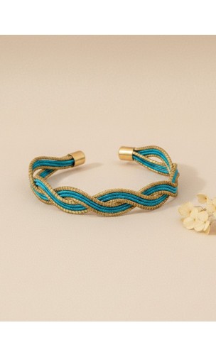Brazalete de oro vegetal – PAPUA – Caribe – Biojoya Capim dourado – Sloweco