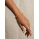 Jonc en or végétal –HAWAI – Or, blanc et Caraïbes – Biobijou Capim dourado – Sloweco