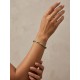 Brazalete de oro vegetal –  HAWAI – Oro, amarilla y naranja – Biojoya Capim dourado – Sloweco