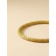 Pulsera de oro vegetal – ROMA – Biojoya Capim dourado – Sloweco