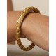 Brazalete de oro vegetal – ATENAS – Biojoya Capim dourado – Sloweco