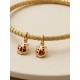 Brazalete de oro vegetal – MARIQUITA – Biojoya Capim dourado – Sloweco