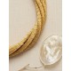 Jonc en or végétal – TWIST – Biobijou Capim dourado – Sloweco
