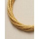 Brazalete de oro vegetal – TWIST  – Biojoya Capim dourado – Sloweco