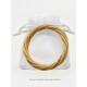 Jonc en or végétal – TWIST – Biobijou Capim dourado – Sloweco