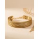 Pulsera oro vegetal -BENAGIL – Biojoya Capim dourado – 6x5cm -  Sloweco