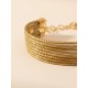 Bracelet or végétal -BENAGIL – Biobijou Capim dourado – Sloweco