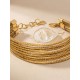 Pulsera oro vegetal -BENAGIL – Biojoya Capim dourado – Sloweco
