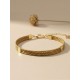 Bracelet en or végétal – MACARENA – Biobijou Capim dourado – Sloweco