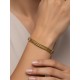 Bracelet en or végétal – MACARENA – Biobijou Capim dourado – Sloweco