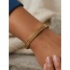 Bracelet en or végétal – MACARENA – Biobijou Capim dourado – Sloweco